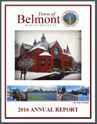 2016 Town of Belmont Annual Report