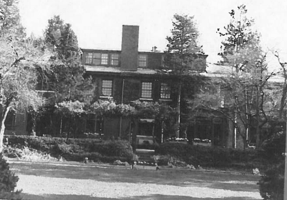 Ruth Hornblower Atkins Greenough Churchill House at 10 Juniper Road