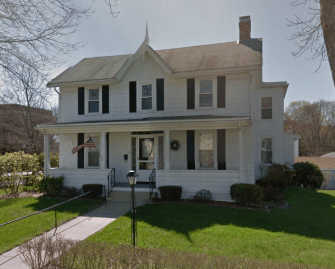 Reverend Daniel Butler House at 36 Sycamore Street