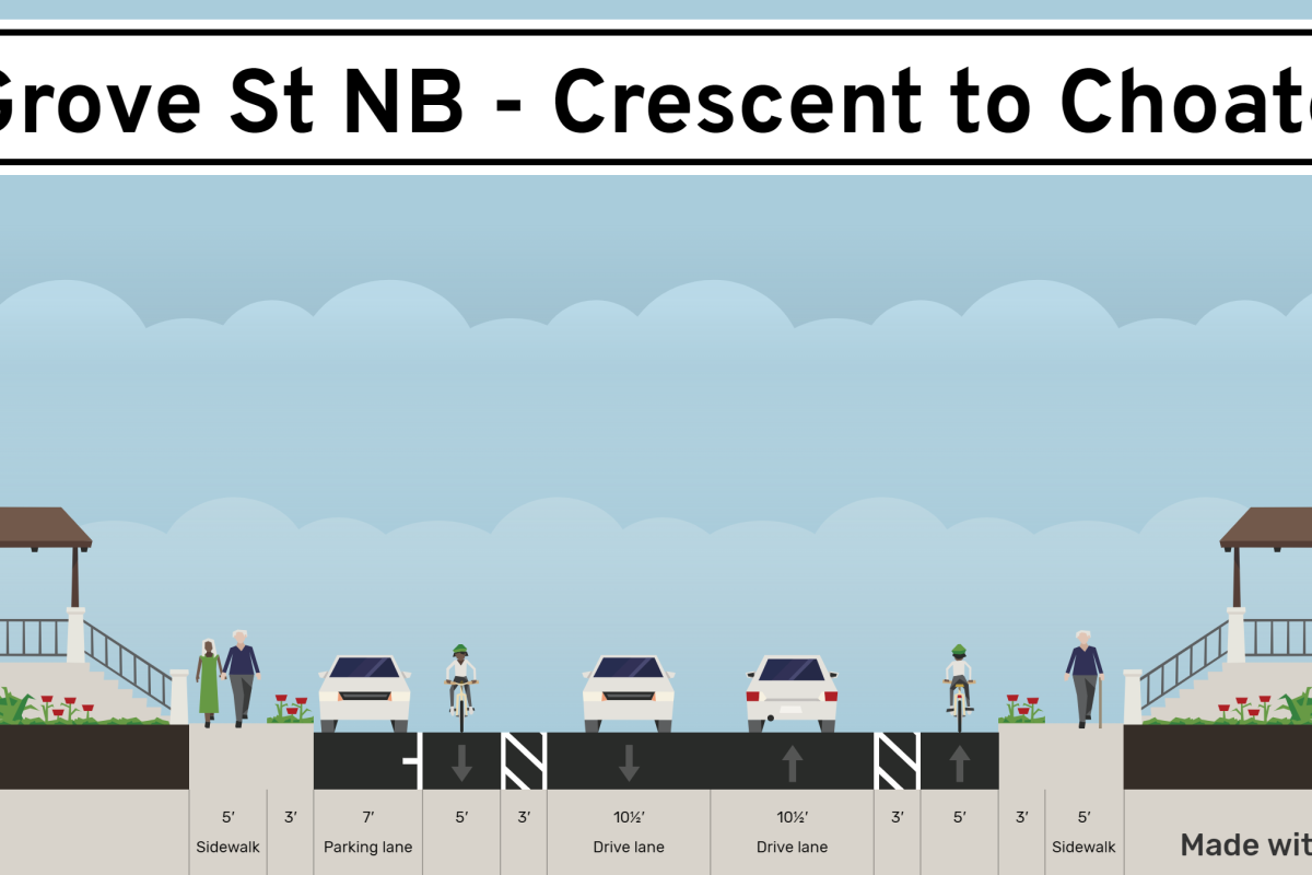 Grove Street NB - Crescent to Choate
