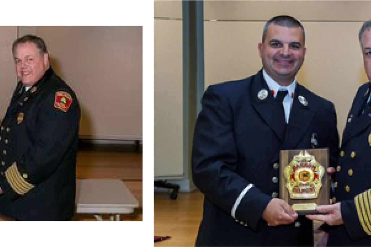The Barron Award - Firefighter Andrew Goneau and Lt. Gerry Benoit