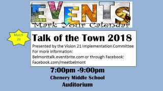 Talk of the Town 2018