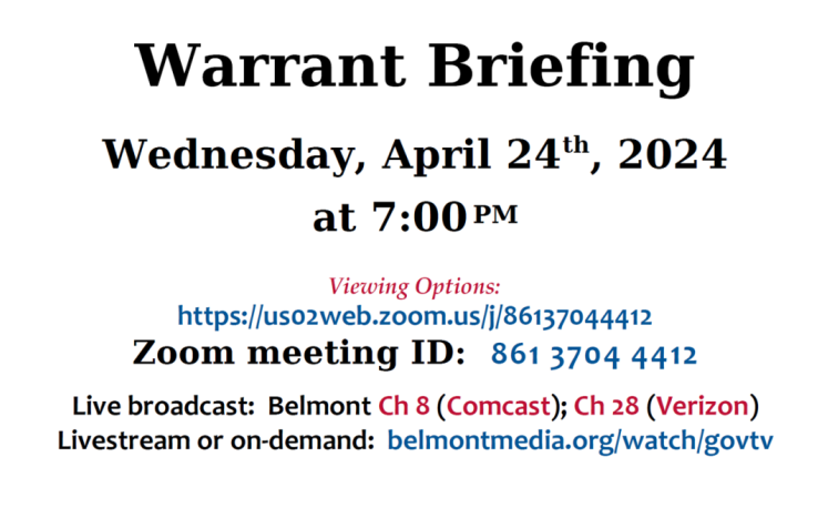 Warrant Briefing