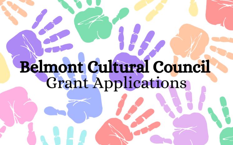 Belmont Cultural Council Grant Application Banner