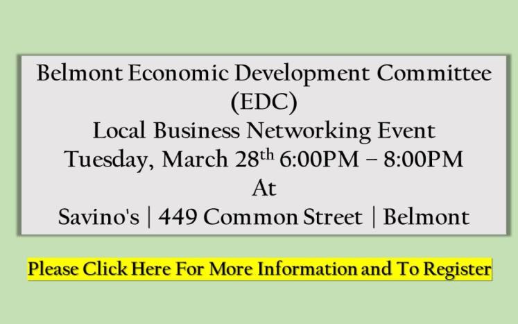 EDC Networking Event March 28th 