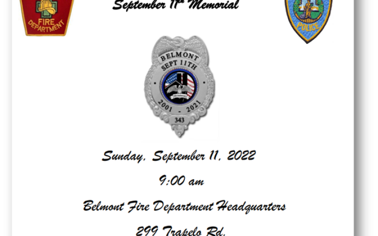 September 11th Memorial Event 
