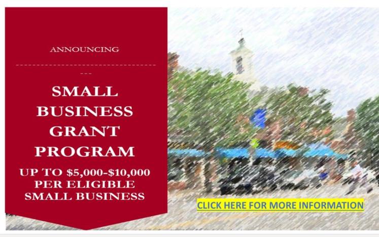 UP TO $5,000-$10,000 PER ELIGIBLE SMALL BUSINESS